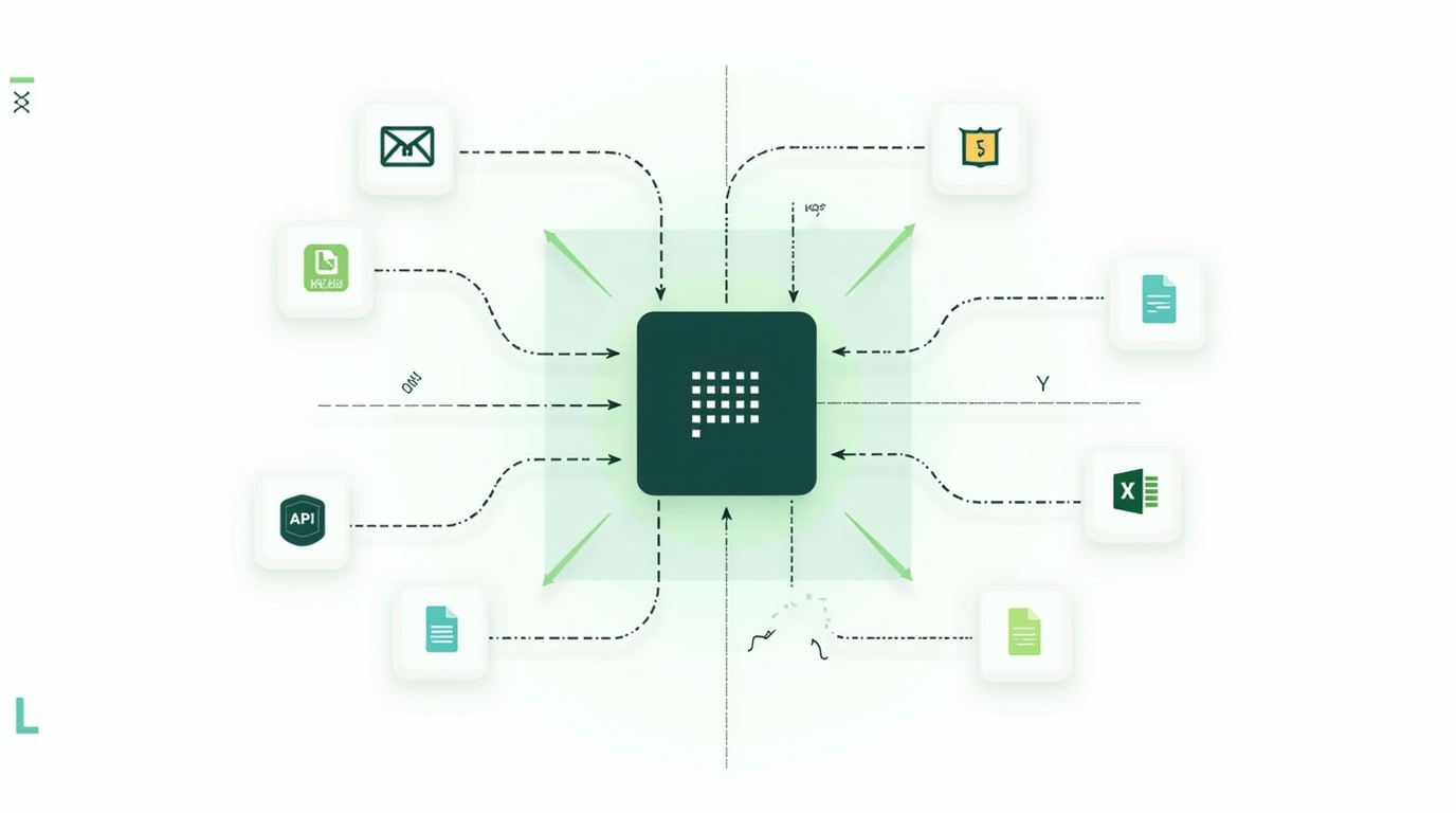 Automate logistics data collection illustration